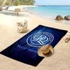 Queens Park Rangers FC Personalisiertes Bedrucktes Strandtuch Fußballlogo Unterstützung Benutzerdefinierter Name Text Saugfähiges Handtuch für Sport Reisen Besonderes Geschenk