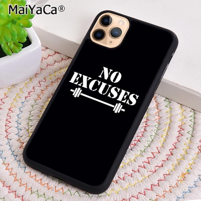 MaiYaCa Gym Fitness Bodybuilding Phone Case Shell For iPhone 17 Air 12 13 16 pro max 15 14 plus Cover coque
