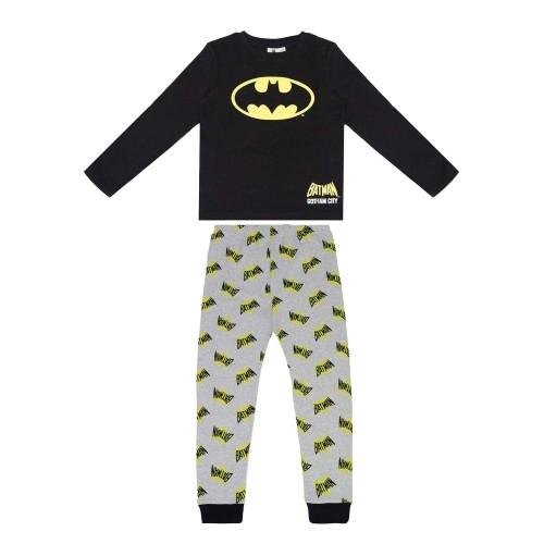 Batman Boys Long Pajamas Set