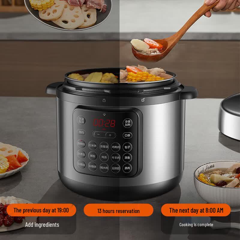 SUPOR 8L Electric Pressure Cooker CN Plug (adapter Included)