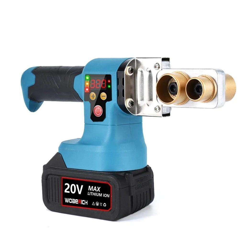Cordless Portable Hot Melt Machine Electric PPR Water Pipe Melter Plastic Welding Machine Household Repair Power Tool