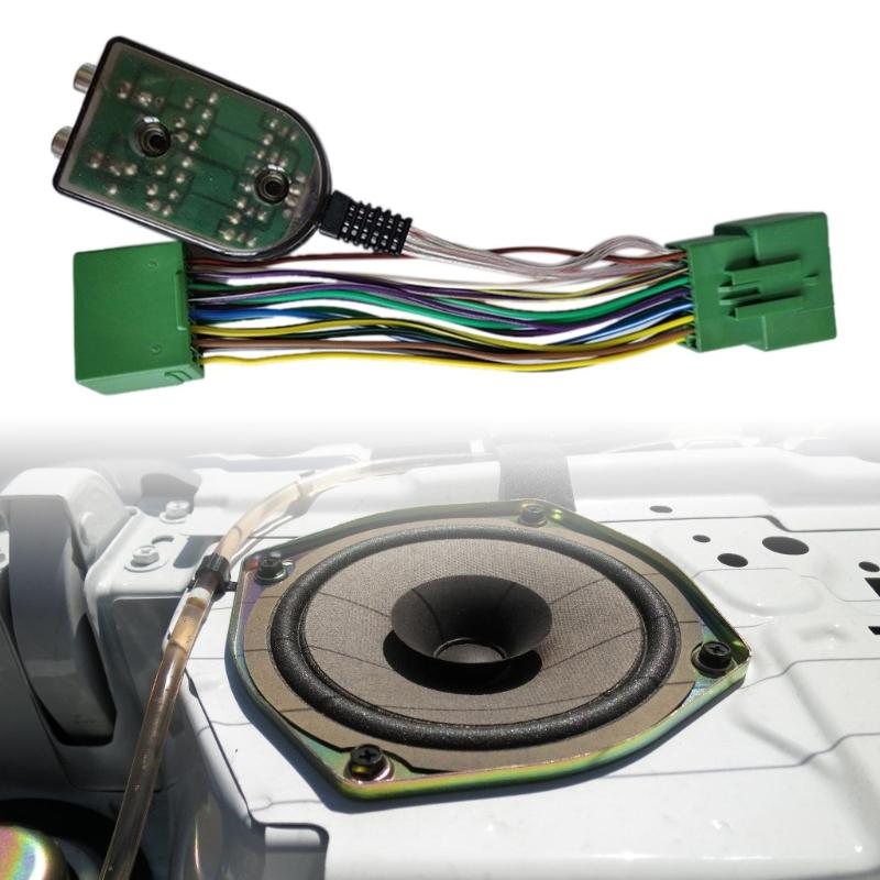 Add an Amp Amplifier Adapter Interface to Factory Radio Systems for Selected Models Automotive Radio Adapter