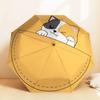 Pocketful of Joy: Cute Cat Pocket Print Umbrella   Auto Open/Closed, Outdoor Protection, Lightweight & Durable Travel Accessory 106