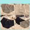 Stylish Ice Silk Women's Underwear Thin Lightweight Breathable Mid Waist Briefs For Summer