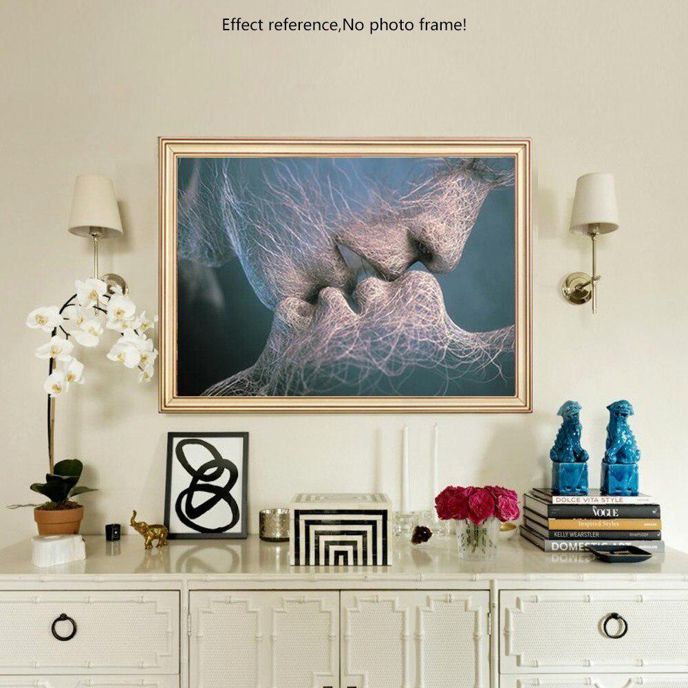 Diamantmaleri Full Rhinestone Par Kyss Mosaikk Diamantbroderi Korssting