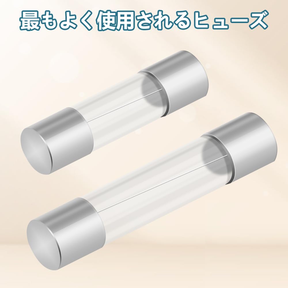 WMYCONGCONG 360pcs 6x30mm 5x20mm 24 Value Fast Blow Glass Tube