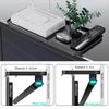 Adjustable Foldable Desktop Stand for TV Screen Computer Monitor Router Set-Top Box Player Office Home Storage Shelf Organizer