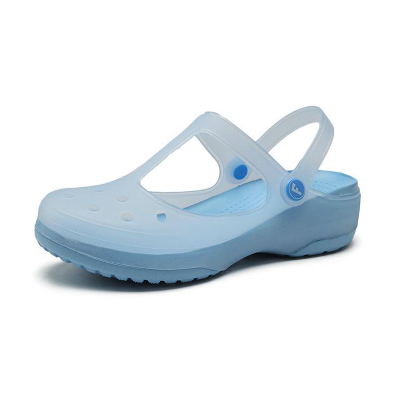 2025 Summer Women's Mary Jane Jelly Sandals: Soft Sole, Non-Slip, Perfect for Beach or Garden
