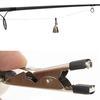 Fishing Sea Pole Bell Metal Iron Horse Silver Circular Ring Opening Horn Fishing Accessories Fishing Tools