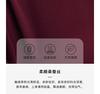Tranquil luxury and grandeur: Spring and summer round neck cinched waist slimming, simple and elegant mulberry silk micro elastic dress
