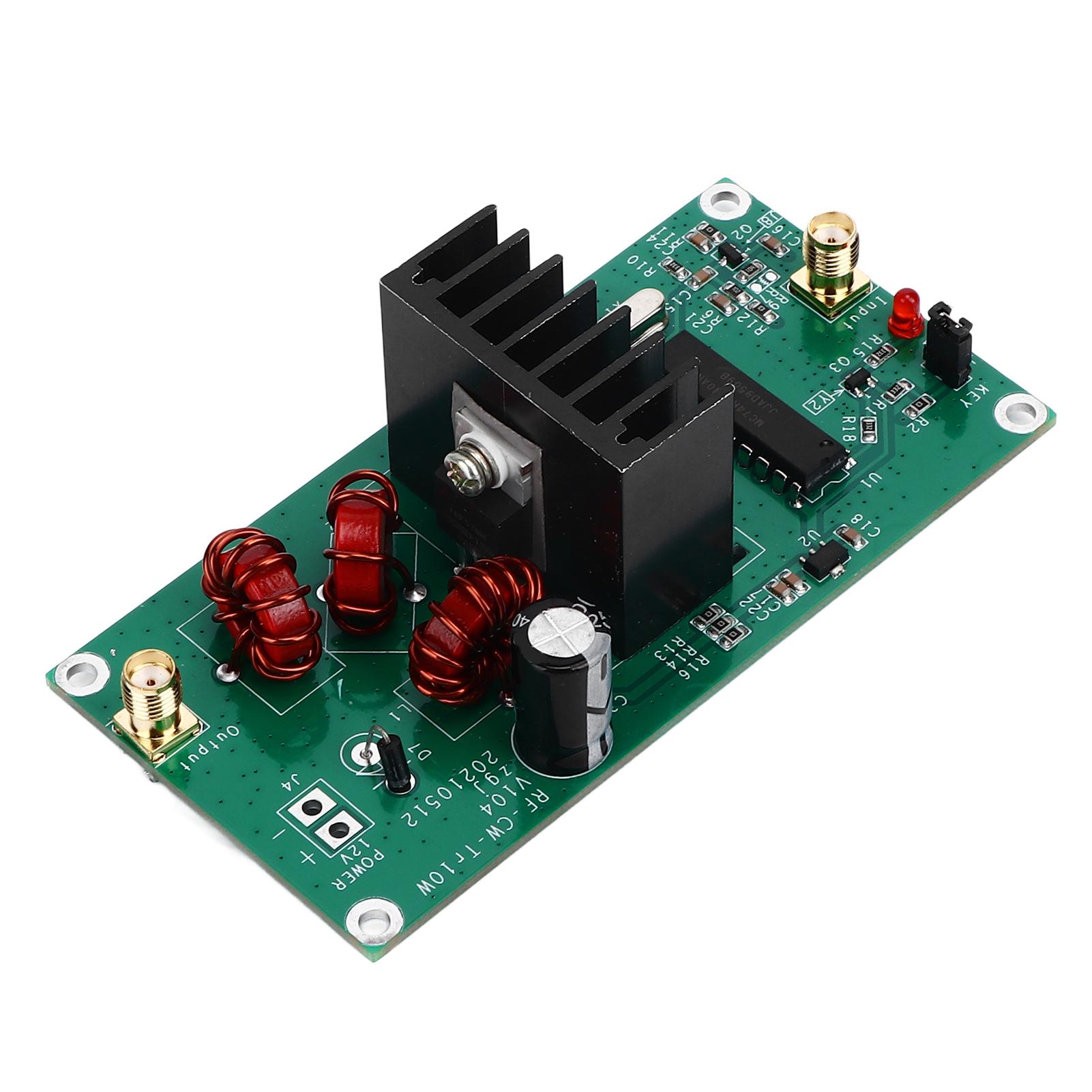 

10 Вт 13,56 МГц QRP CW Радіопередавальний модуль Бездротовий підсилювач потужності Плата 815В XR106