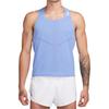 Nike Dri-Fit Adv Series Logo Running Eco-Friendly Knitted Breathable Quick-Dry Round Neck Slim Fit Sleeveless Vest Men Tops Polar-Blue DM4625-450