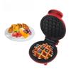 Electric Mini Waffle Maker Pancake Baking Machine Sandwich Toast Breakfast Maker Non-stick Barbecue Oven Double-side Heating EU