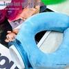 U-Shaped Hot/Cold Compress Pillow for Neck and Shoulder