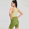 Saucony Solid Color Tight Running Sports Tank Top Women tops Soft-Yellow SC1230004DY-YL08