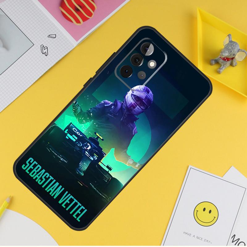 Sebastian Vettel F1 Formula Case For Samsung Galaxy A55 A35 A25 A15 A51 A71 A12 A32 A52 A13 A33 A53 A14 A34 A54 Coque