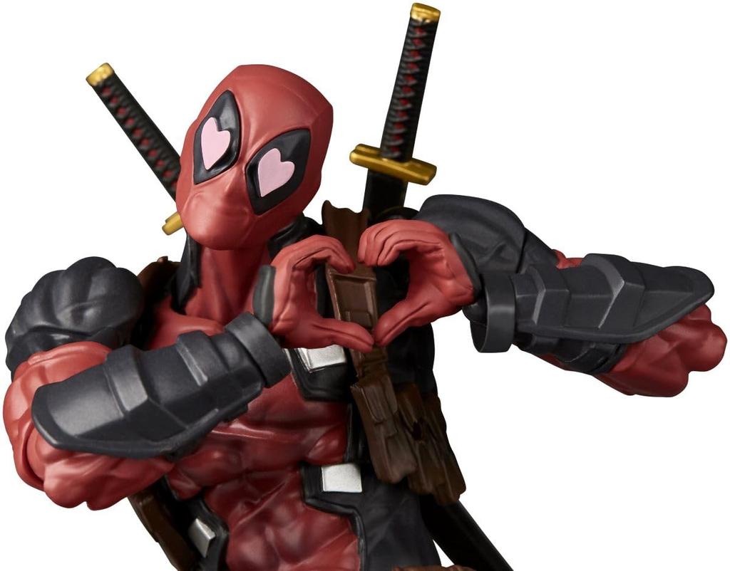 Kaiyodo Revoltech Amazing Yamaguchi Deadpool Ver. 2.5, Approximately 170mm Tall, Non-scale PVC & ABS Painted Action Figure