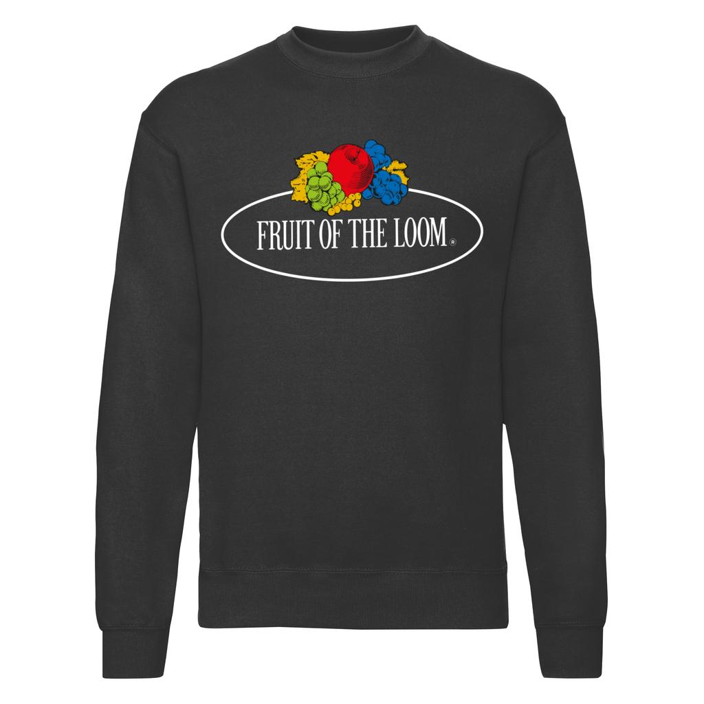 Fruit of the Loom - Sudadera con logo grande vintage para hombre comprar a  buen precio — entrega gratuita, reseñas reales con fotos — Joom