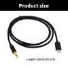 Micros USB To 3.5mm Audios Output Cable Male To Male Car Auxs Extension Cord for S4i9500 I9600 NOTE2 N7100 NOTE3 Phones