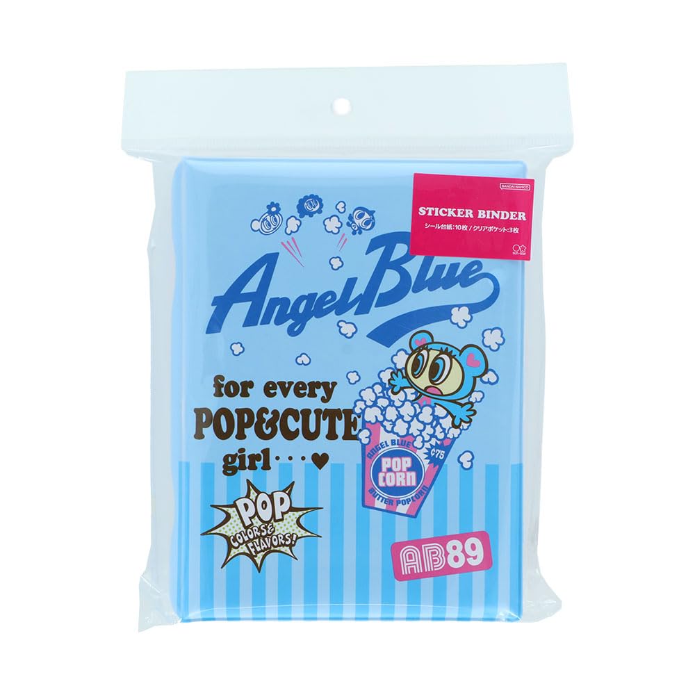 Sun-Star Stationery Angel Blue Sticker Binder S2176203