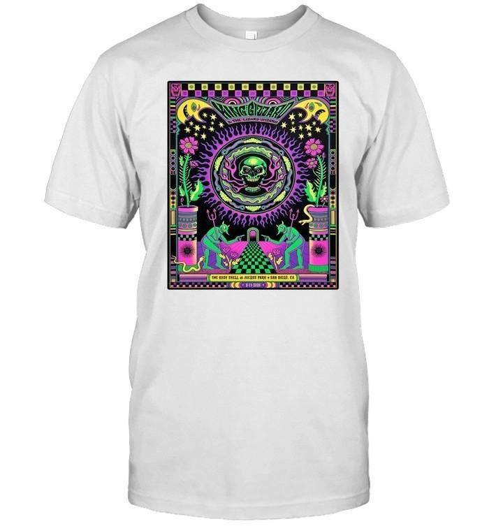 King Gizzard andThe Lizard Wizard T-Shirt – The Rady Shell San Diego 2025 Concert