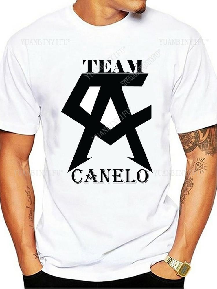 New Arrival  Classic Fashion Canelo Alvarez Boxinge Mexican Flag T-shirt  Casual  Short Sleeve O-neck Unisex Shirt Hot Product