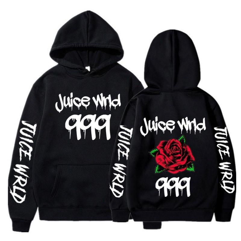 Juice WRLD Inspired Hoodie Men Women Oversized Streetwear Sweatshirt With Graphic Print Casual Pullover