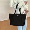 Tote Bag Commuter Bag Casual Canvas Bag Waterproof Nylon Large Bag Women's Large-capacity Shoulder Bag