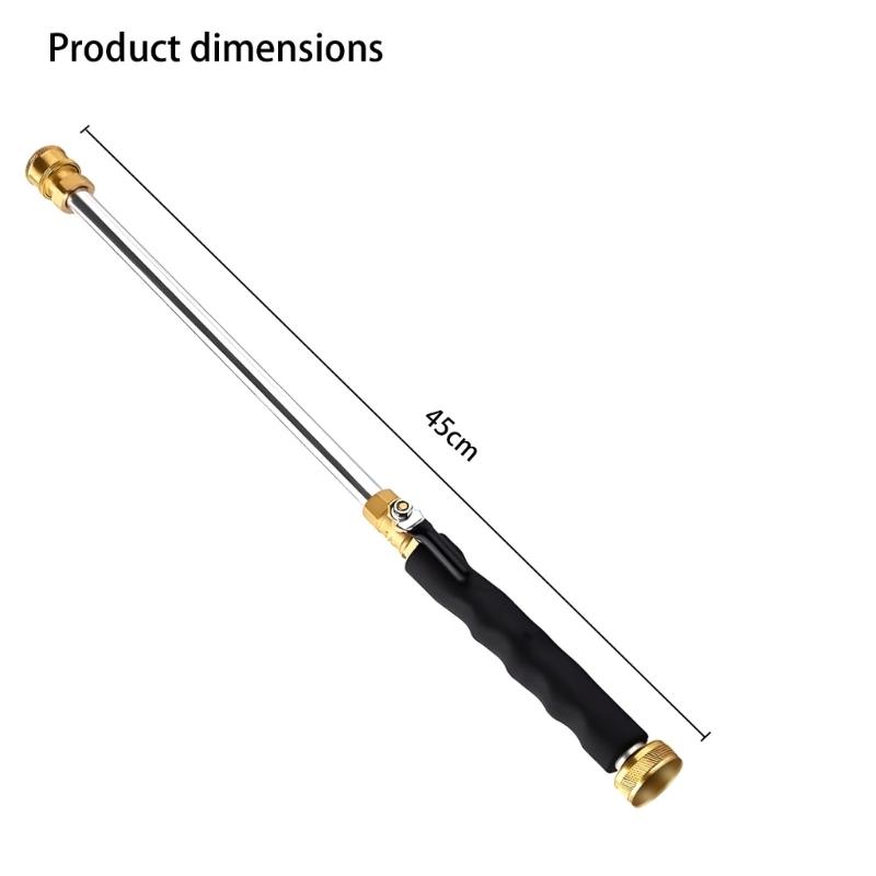 Metal Sprays Nozzle Kit Featuring High Pressure Output Ergonomic Grip and Three Interchangeable tip for Versatiles Cleaning