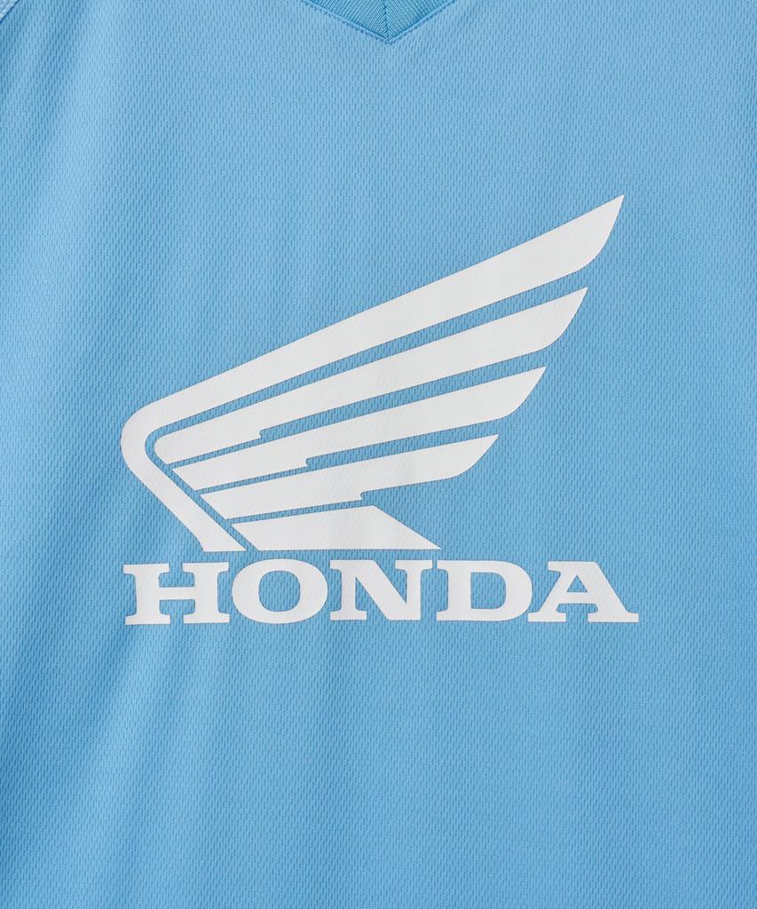 PHYPS MOTORCYCLE Mesh Speed Track Short Sleeve Light Blue