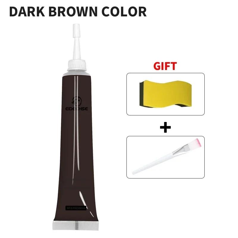 A Car Leather Repair Gel Home Sofa Car Seat Leather Complementary Color Repair Paste Scratches Crack Leather Finish Repair Cream