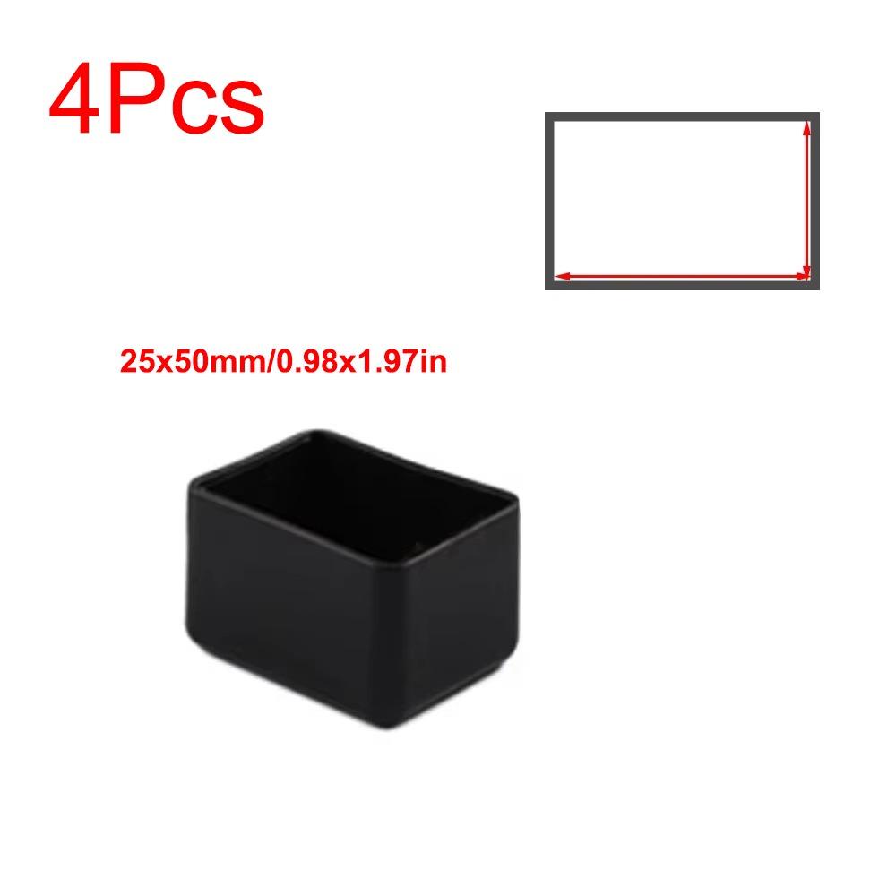 Kwadratowe Nakładki na Nogi Stołu Antypoślizgowe Nóżki Wyrównujące Mebli Nakładki na Nogi Krzesła Ochrona Mebli