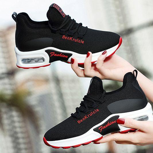 Shoes women's sports trendy shoes ins versatile casual fashion thick-soled air cushion breathable thick-soled increase