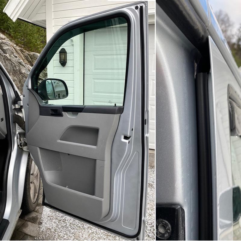 10M Door Seal For VW T4 T5 T5.1 T6 Transporter Multivan Caravelle Campervan California Motorhome Extra Cab T32 Strips Upgrade