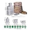 Boundless Voyage Titanium Military Canteen Titanium Canteen Rice Cooker Set Female Kit