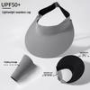 Women's UV Protection Visor Hat with Face Covering and Large Brim