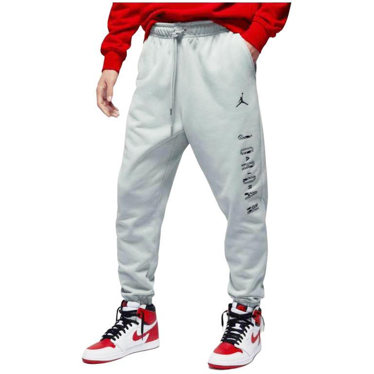 Jordan Knitted Sweatpants Men's Pumice Gray FZ6442-046