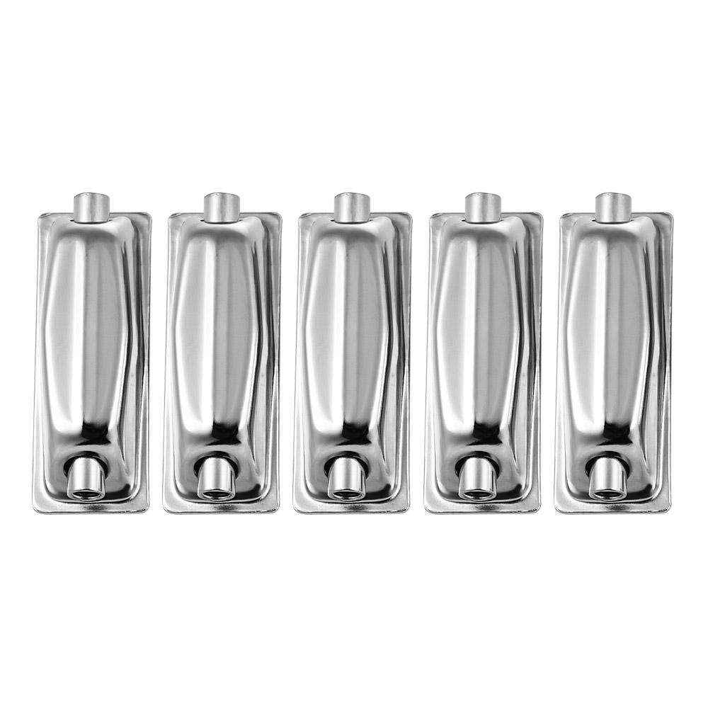 5pcs/Pack Double-end Rectangular Snare Drum Lug Claw Hooks  Ear Drum Set Parts Accessories