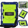 With Shoulder Strap Heavy Duty Case for IPad A16 2025 11th 10.9 2022 10th 10.2 2019 2020 2021 7-8-9th Gen. Rotation Stand Cover
