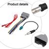 Car Audio Installation Antenna Adapter Easy Installation High-quality ABS Material Seamless Fit For Chrysler 200