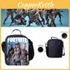 Fortnite Insulated Lunch Bag For Students Outdoor Picnics Adjustable Strap Smooth Zippers Included