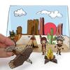 Crazy Plastic Kit - 3D Theater - Indians