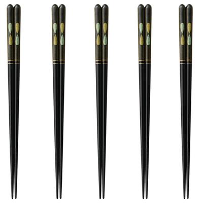 Happy Set of Dishwasher Made In PID9629 J-kitchens Chopsticks, 5, Material Wood, Safe, Japan,