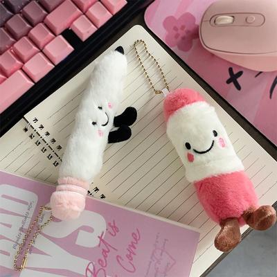 Cartoon Pencil Doll Plush Eraser Doll Bag Pendant Simulated Stationery Series Doll Elementary School Student Gift