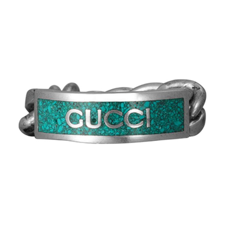 Gucci Fashion Trend 925 Silver Ring Unisex rings 678711-J8410-8183 22