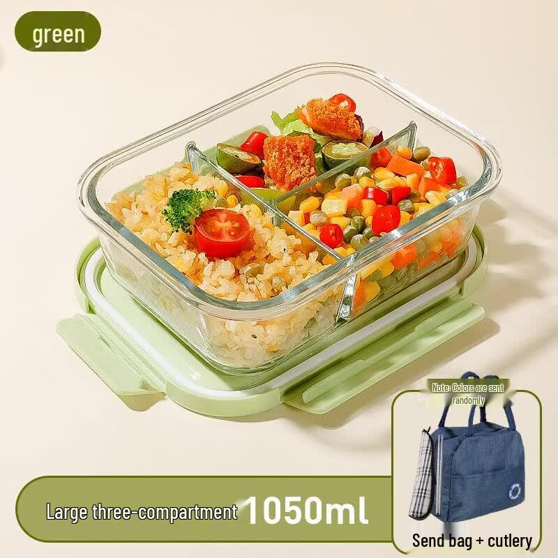ZISIZ Sealed Glass Lunch Box