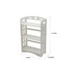 1:12 Dollhouse Miniature Storage Rack Multifunctional Rack Bookcase Furniture Home Model Decor Toy Doll House Accessories