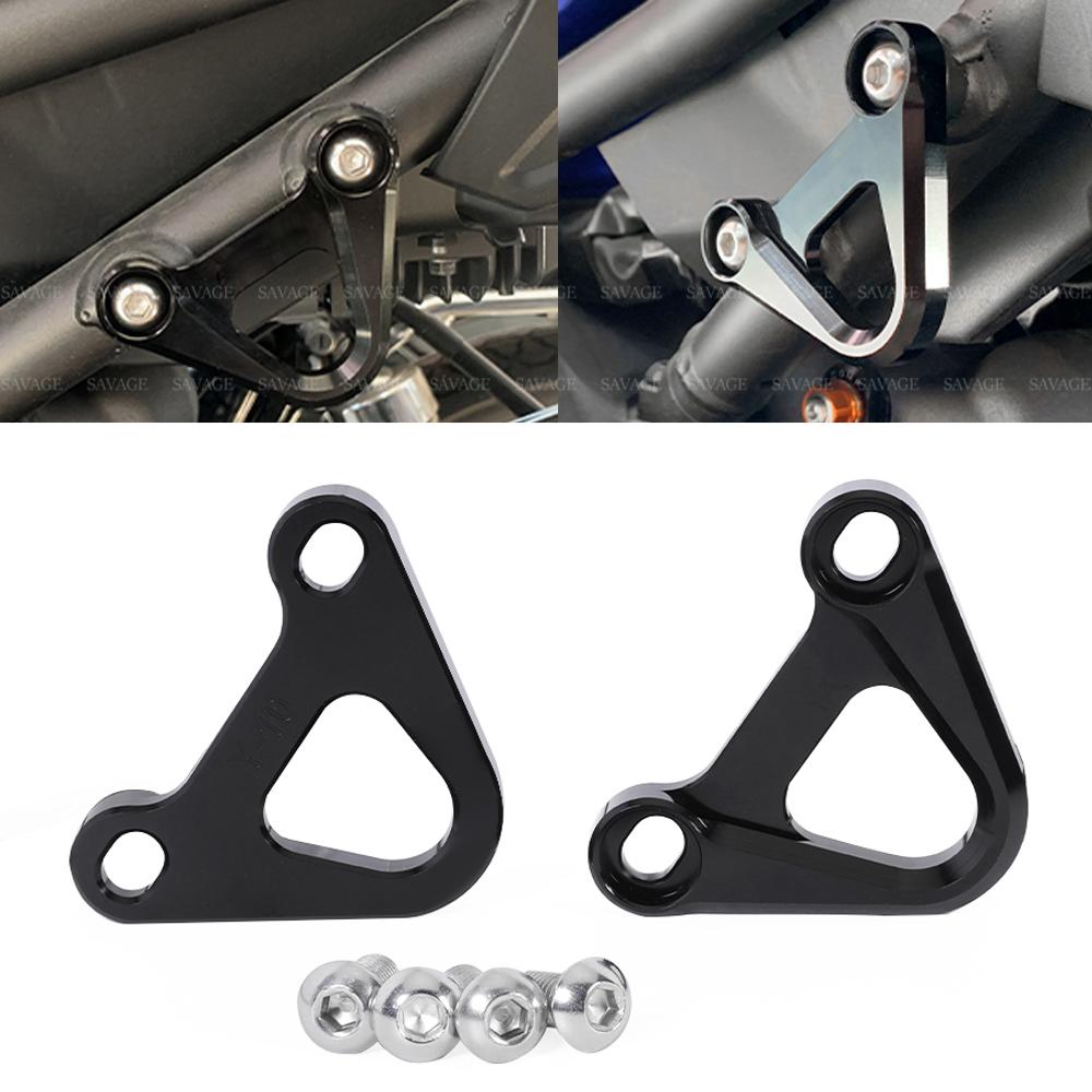 2025 Rear Footrest Passenger Foot Peg Blanking Plate For YAMAHA MT10 FZ10 2016-2024 MT-10 FZ-10 Motorcycle Pedal Racing Hook