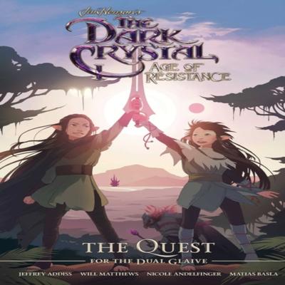 Jim Hensons The Dark Crystal Age of Resistance The Quest for the Dual Glaive Hardback Book 9781684155620
