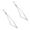 A Silver Palestine Map Dangle Earrings Women Geography Map Pendent Earring Stainless Jewelr